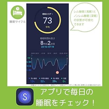 Amazon.co.jp: Powered by Sleepace スマート睡眠トラッカー